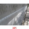 PVC zakladací uholníkový profil - dĺžka 2m