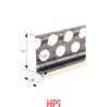 Soklový profil Catnic®  6229  s PVC hranou 20mm