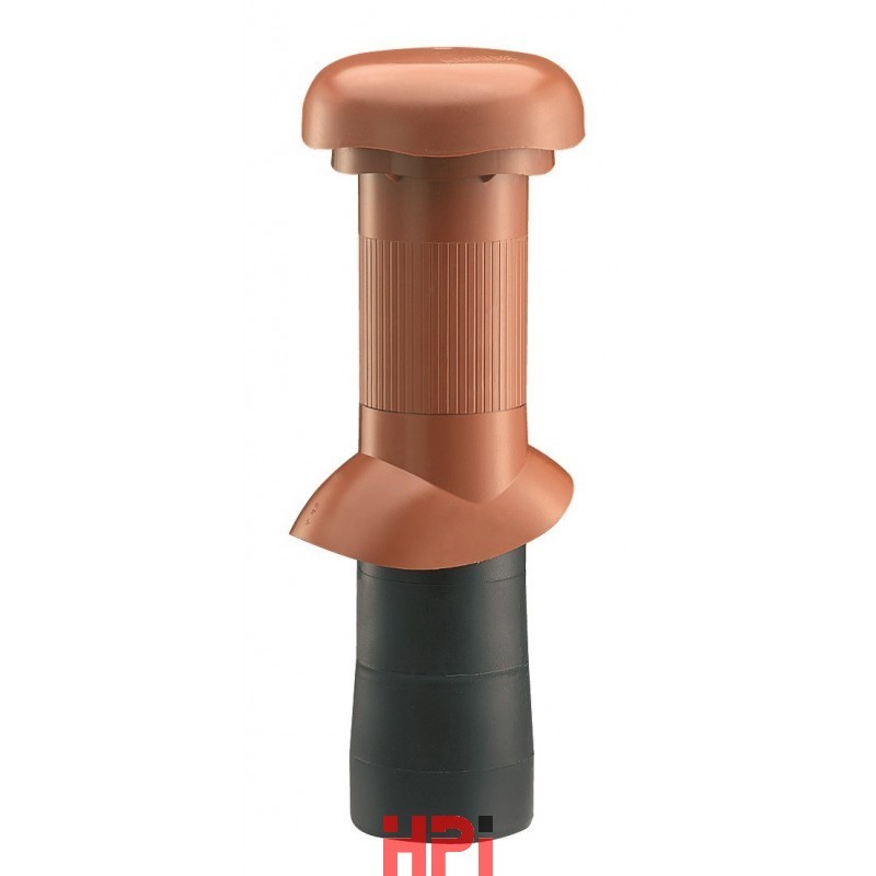 Dlouhá odvětrávací roura Venduct® 125 mm s odvodem kondenzátu